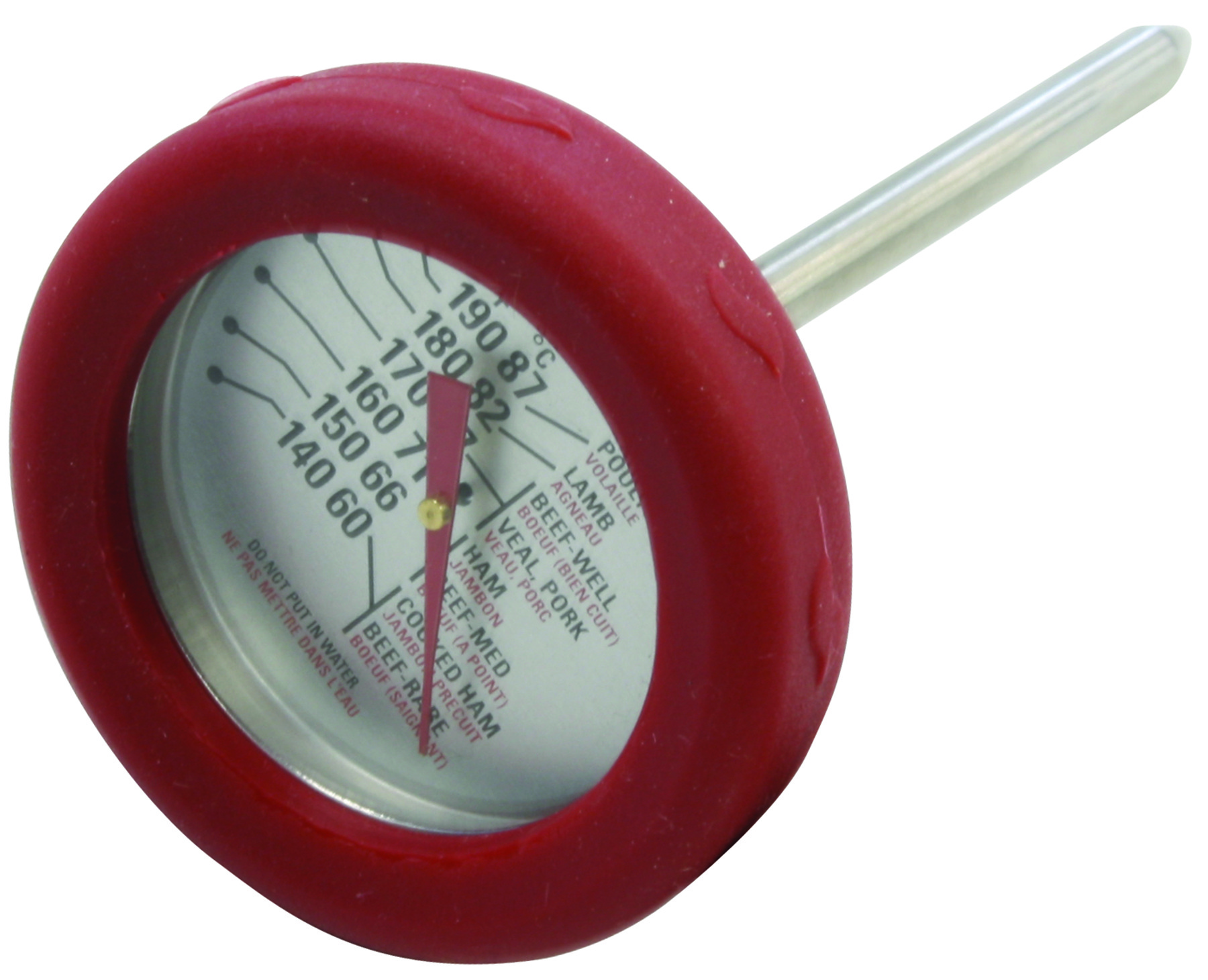 Vleesthermometer RVS met siliconen rand
