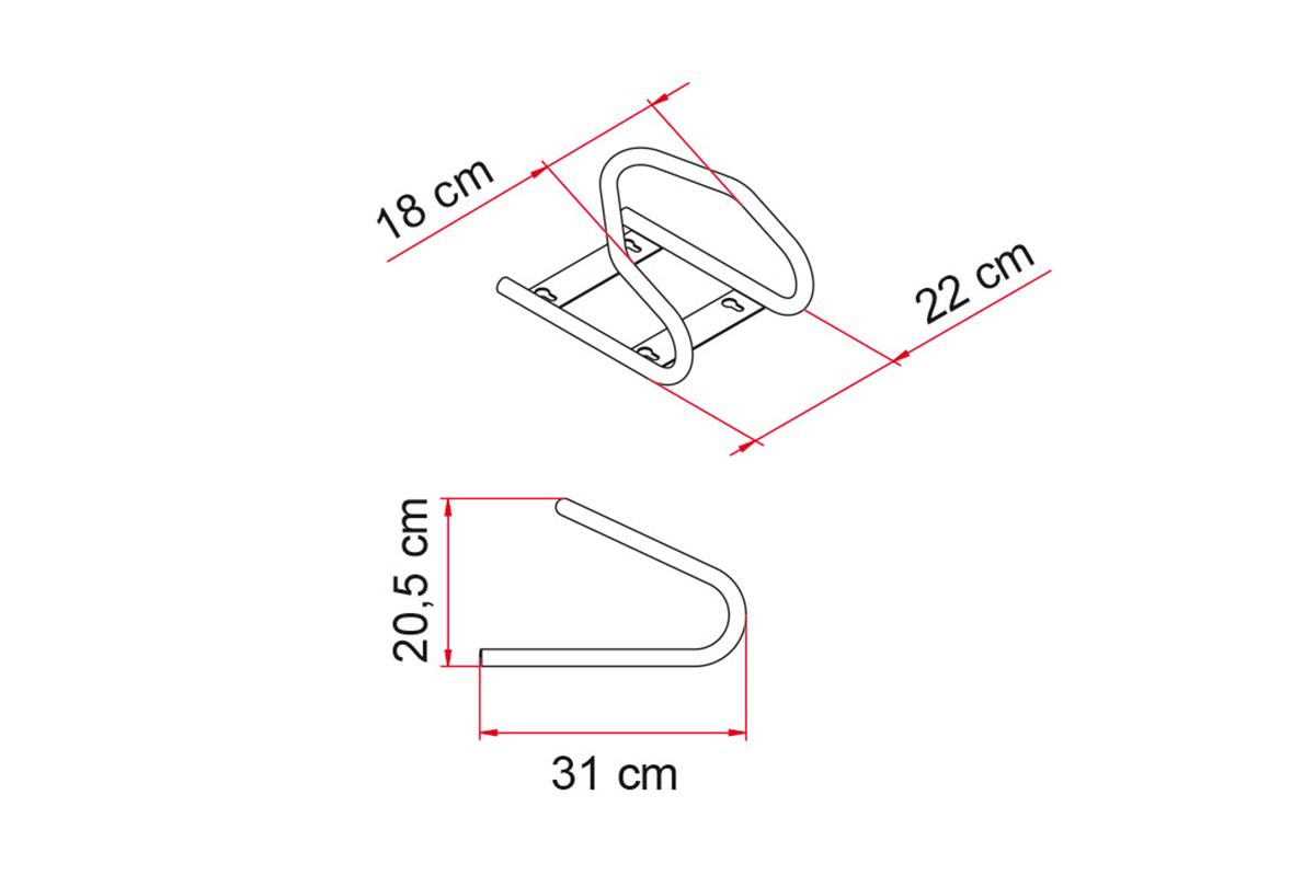 MOTO Wheel Block Front MOTO Wheel Block Front