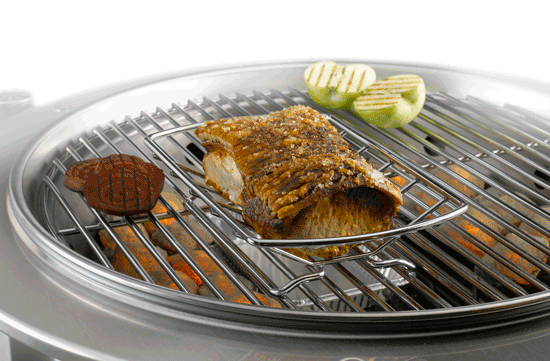 Met een braadkorf houdt u vlees (rollade) makkelijker bij elkaar