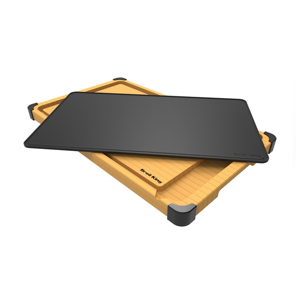 Broil King 68426 Luxe set bamboo en kunststof snijplanken