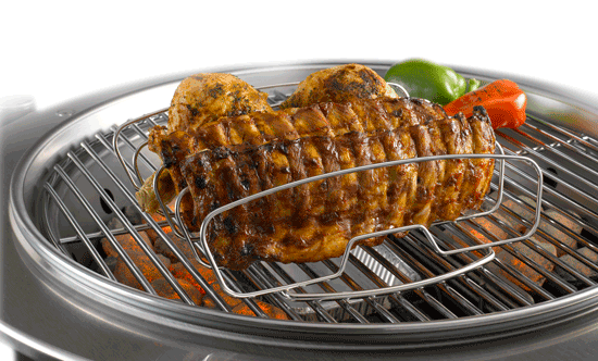 Kotelethouder met spareribs