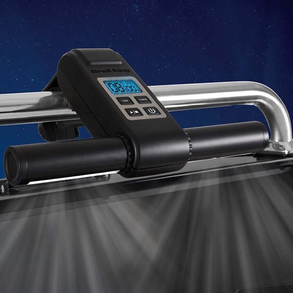 Broil King 60938 Luxe grill lamp met timer Broil King 60938 Luxe grill lamp met timer